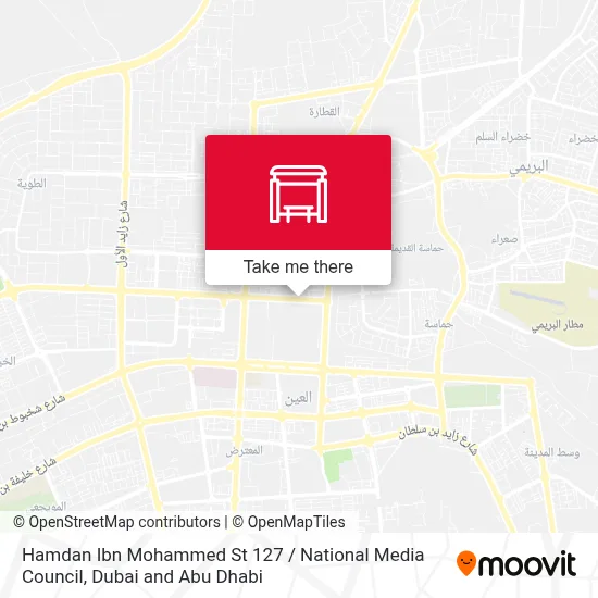 Hamdan Ibn Mohammed St 127 / National Media Council map