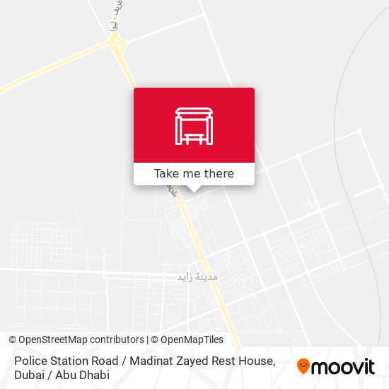 Police Station Road / Madinat Zayed Rest House map