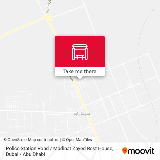 Police Station Road / Madinat Zayed Rest House map