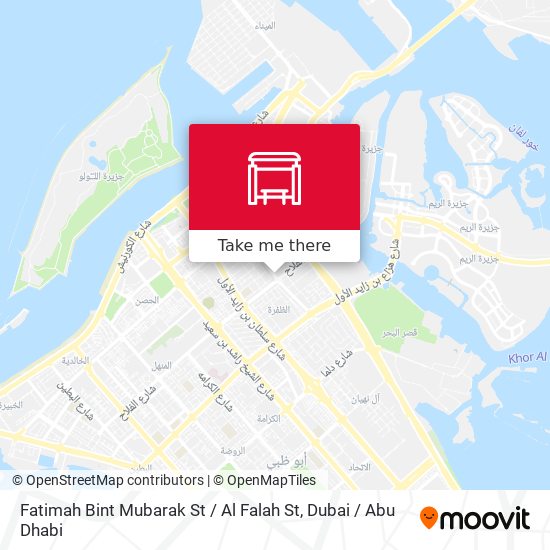 Fatimah Bint Mubarak St / Al Falah St map