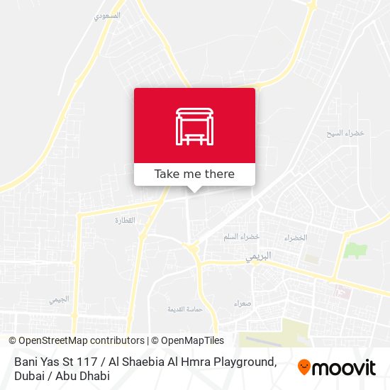 Bani Yas St 117 / Al Shaebia Al Hmra Playground map