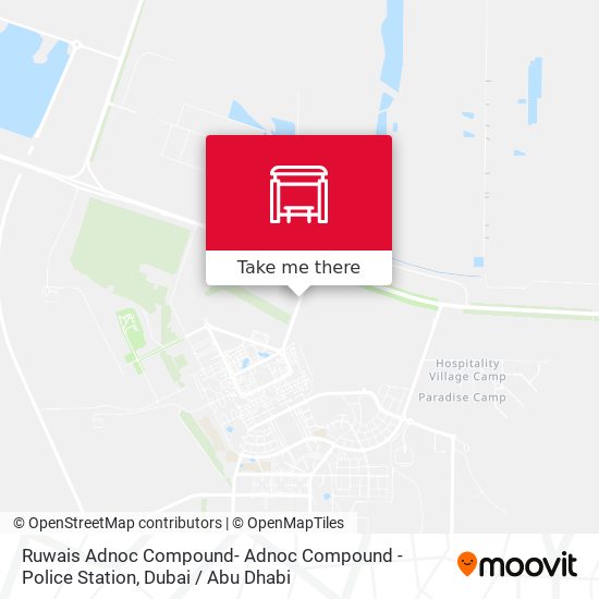 Ruwais Adnoc Compound- Adnoc Compound -  Police Station map