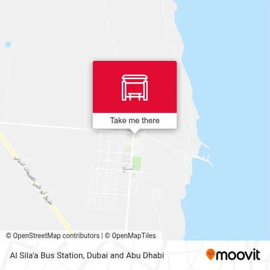 Al Sila'A Bus Station map