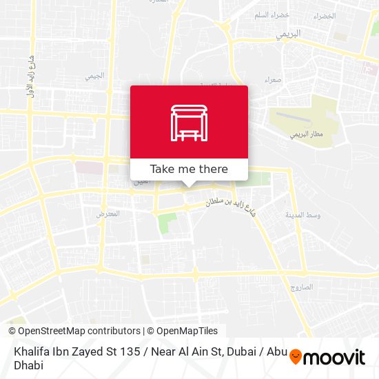 Khalifa Ibn Zayed St 135 / Near Al Ain St map