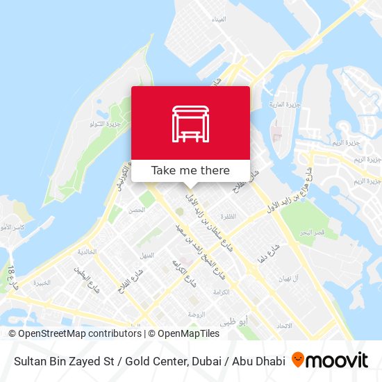 Sultan Bin Zayed St / Gold Center map