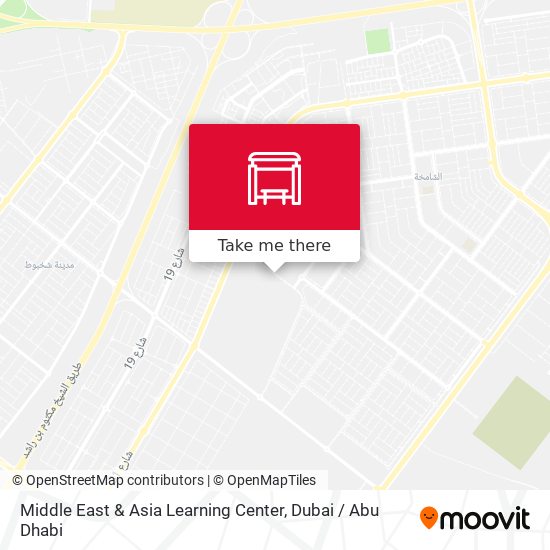 Middle East  & Asia Learning Center map