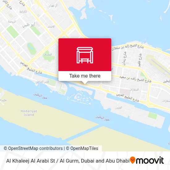 Al Khaleej Al Arabi St / Al Gurm map