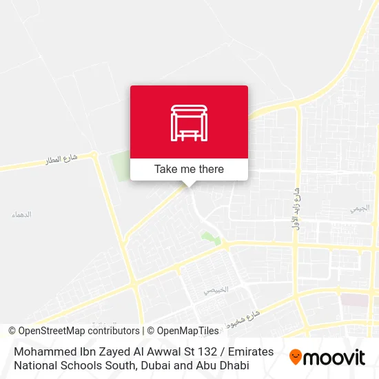 Mohammed Ibn Zayed Al Awwal St 132 / Emirates National Schools South map