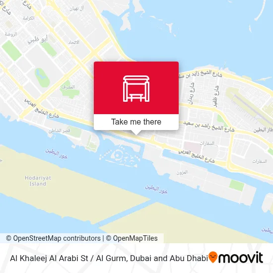 Al Khaleej Al Arabi St / Al Gurm map