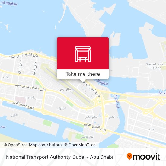 National Transport Authority map