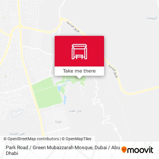 Park Road  / Green Mubazzarah Mosque map