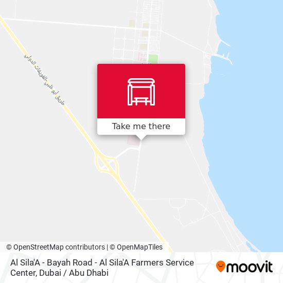 Al Sila'A - Bayah Road - Al Sila'A Farmers Service Center map
