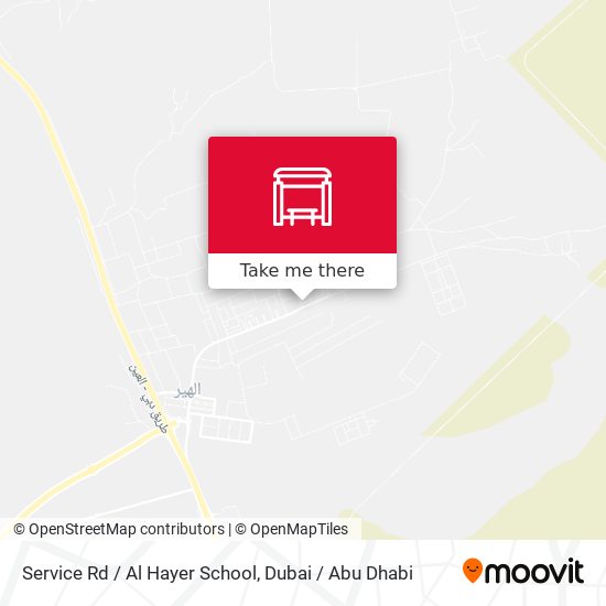 Service Rd  / Al Hayer School map