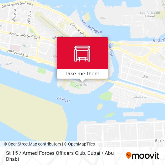St 15 / Armed Forces Officers Club map