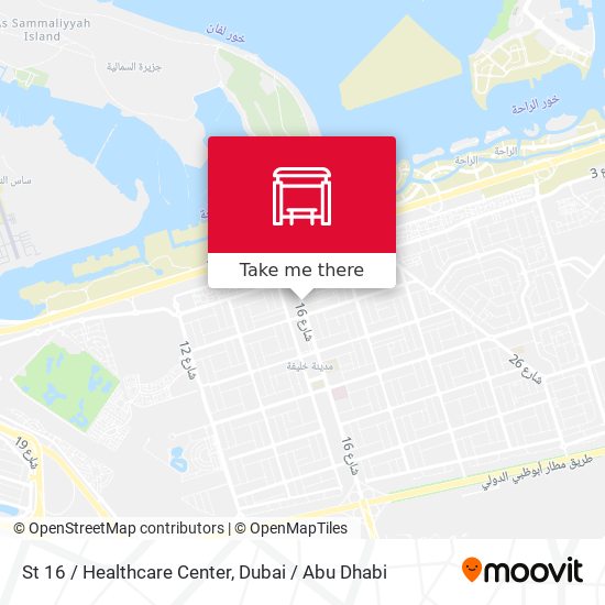 St 16 / Healthcare Center map