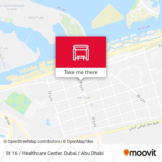 St 16 / Healthcare Center map