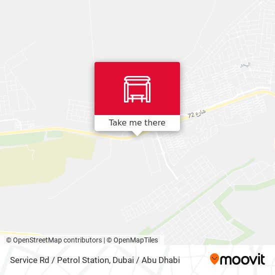 Service Rd  / Petrol Station map