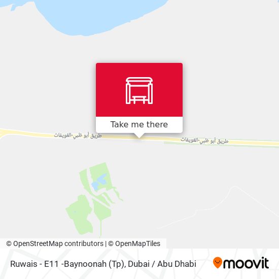Ruwais - E11 -Baynoonah (Tp) map