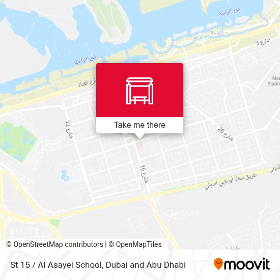 St 15 / Al Asayel School map