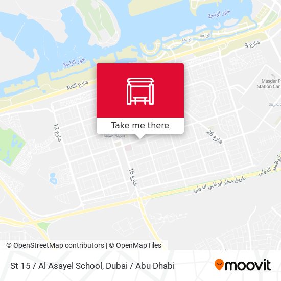 St 15 / Al Asayel School map