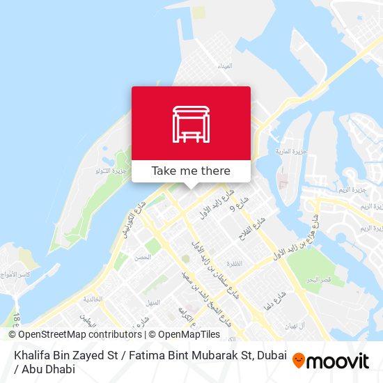 Khalifa Bin Zayed St / Fatima Bint Mubarak St map