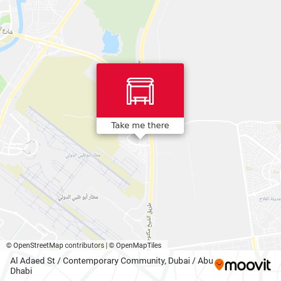 Al Adaed St / Contemporary Community map