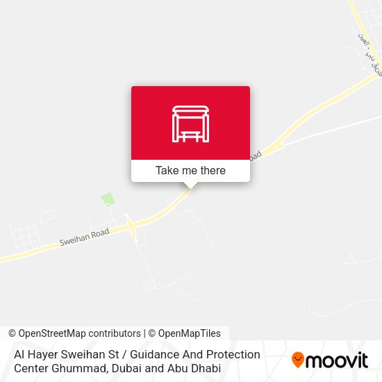 Al Hayer Sweihan St  / Guidance And Protection Center Ghummad map