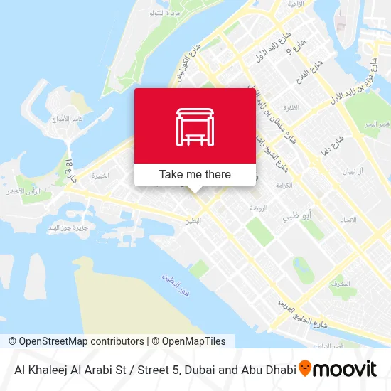 Al Khaleej Al Arabi St / Street 5 map