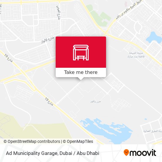Ad Municipality Garage map