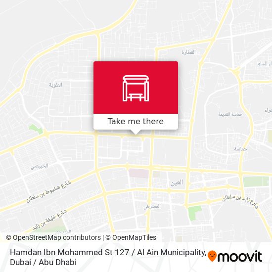 Hamdan Ibn Mohammed St 127 / Al Ain Municipality map