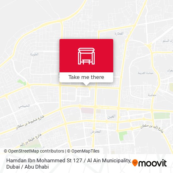 Hamdan Ibn Mohammed St 127 / Al Ain Municipality map