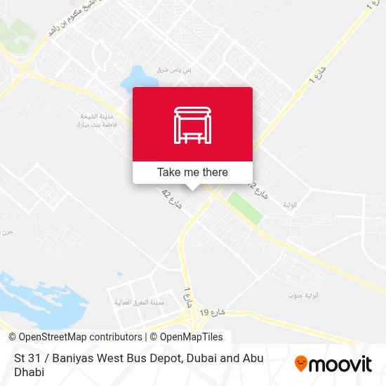 St 31 / Baniyas West Bus Depot map