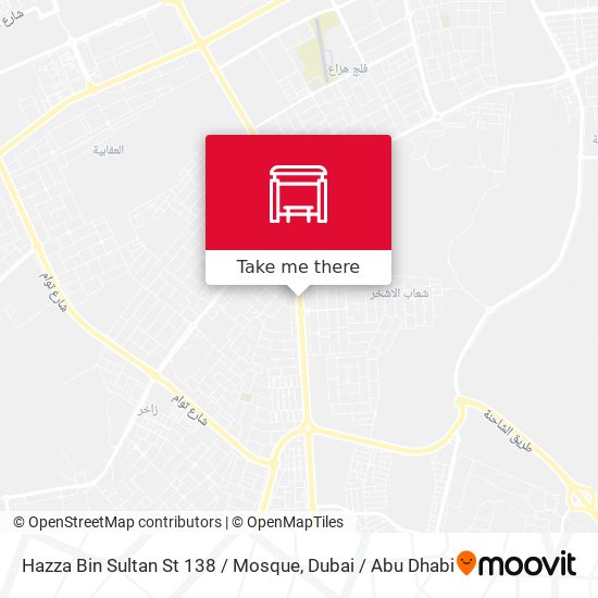 Hazza Bin Sultan St 138 / Mosque map