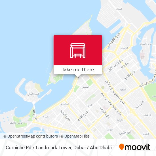 Corniche  Rd / Landmark Tower map