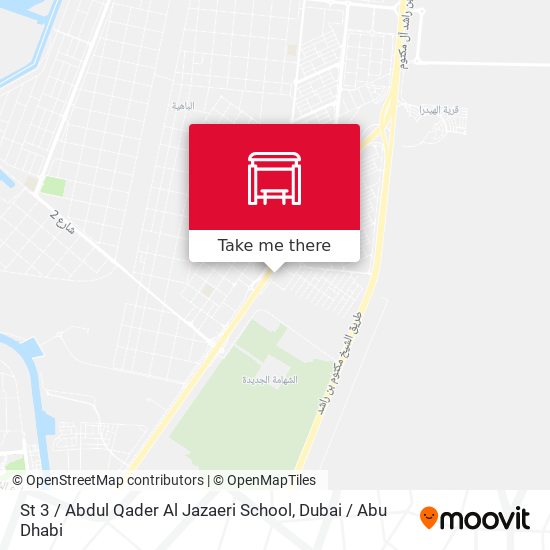 St 3 / Abdul Qader Al Jazaeri School map