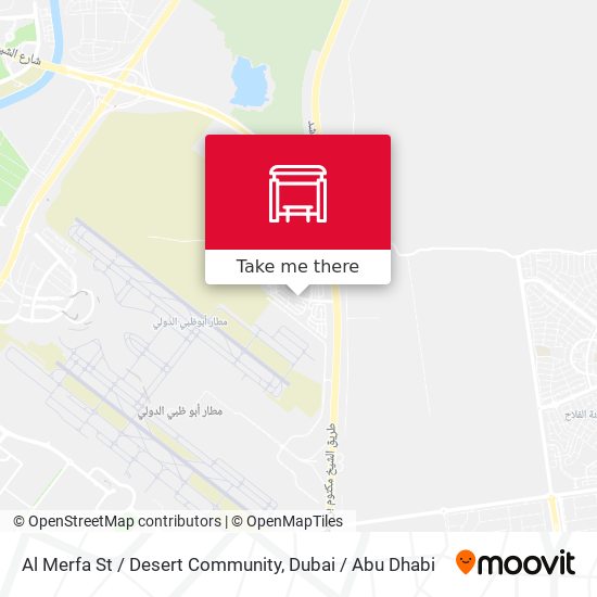 Al Merfa St / Desert Community map