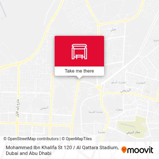 Mohammed Ibn Khalifa St 120 / Al Qattara Stadium map