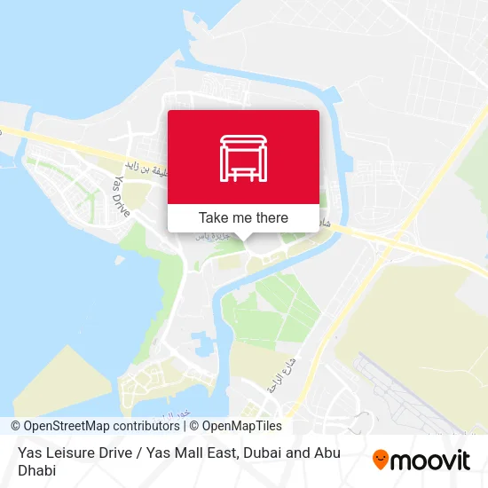 Yas Leisure Drive / Yas Mall East map