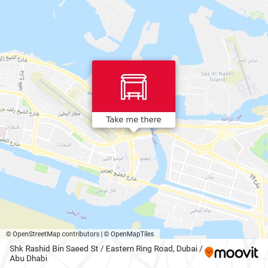 Shk Rashid Bin Saeed St / Eastern Ring Road map