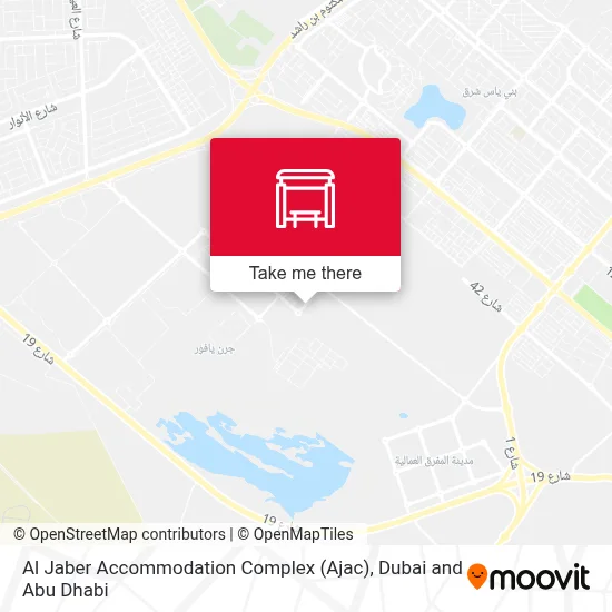 Al Jaber Accommodation Complex (Ajac) map