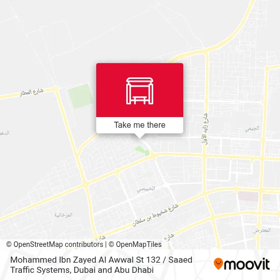 Mohammed Ibn Zayed Al Awwal St 132 / Saaed Traffic Systems map
