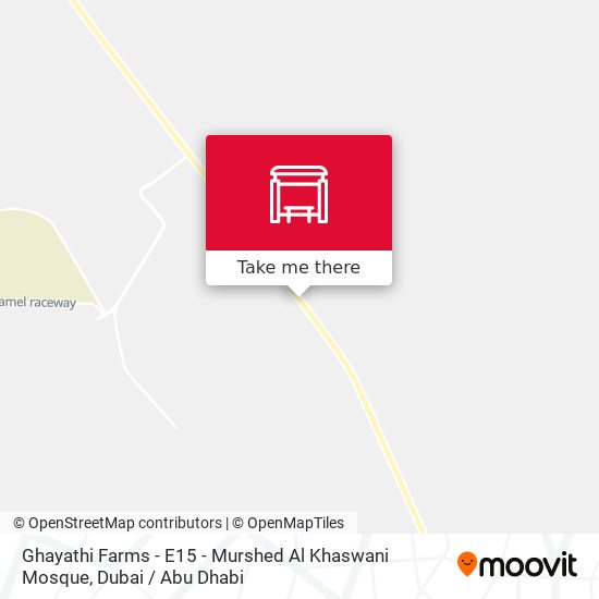 Ghayathi Farms - E15 - Murshed Al Khaswani Mosque map