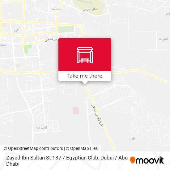 Zayed Ibn Sultan St 137 / Egyptian Club map