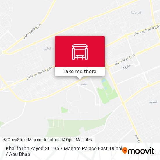 Khalifa Ibn Zayed St 135 / Maqam Palace East map