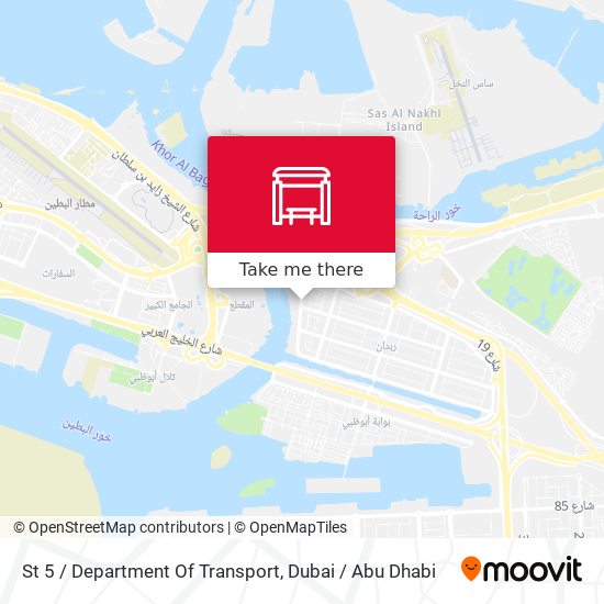 St 5 / Department Of Transport map