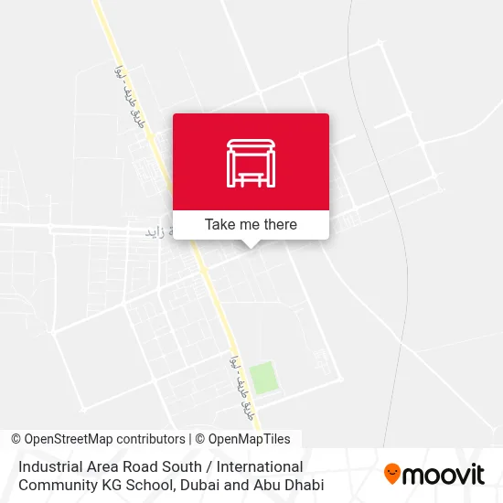Industrial Area Road South / International Community Kg School map