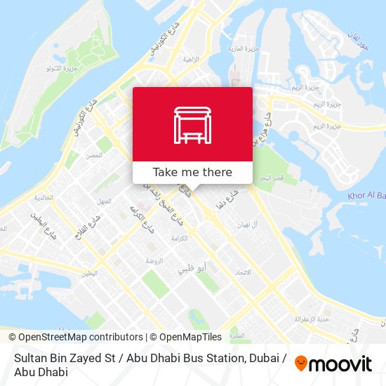 Sultan Bin Zayed St / Abu Dhabi Bus Station map