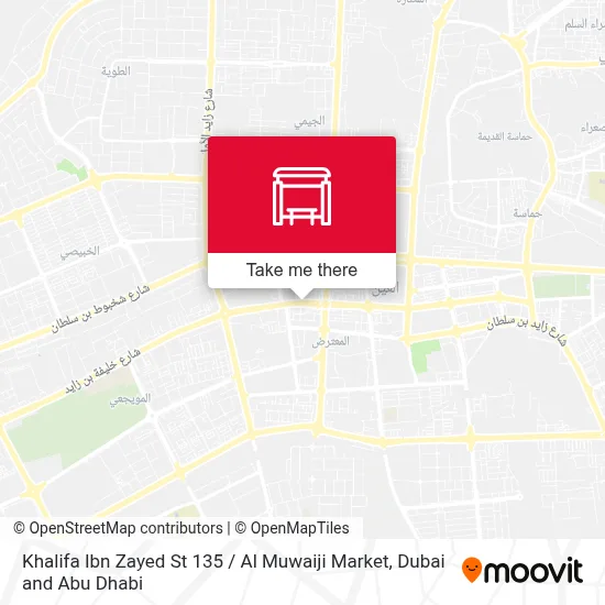 Khalifa Ibn Zayed St 135 / Al Muwaiji Souq map