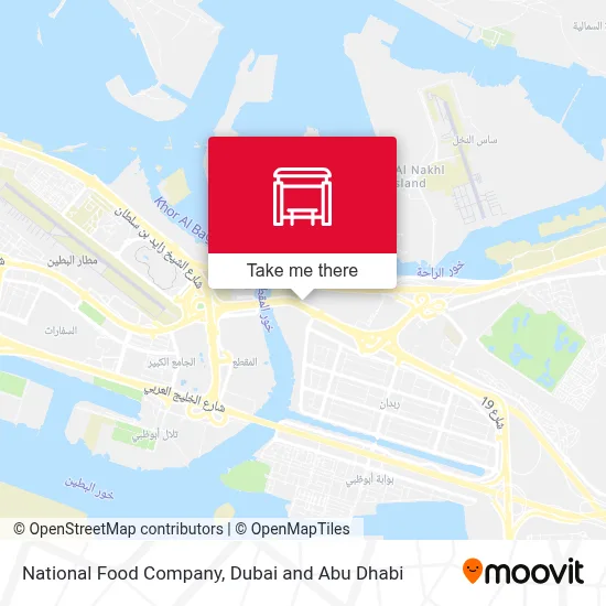 National Food Company map