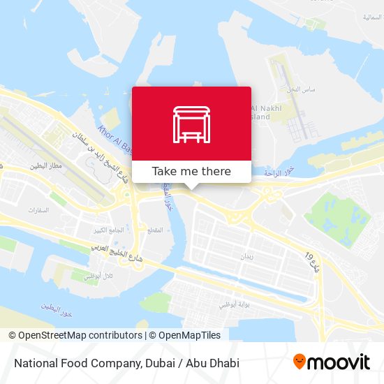 National Food Company map